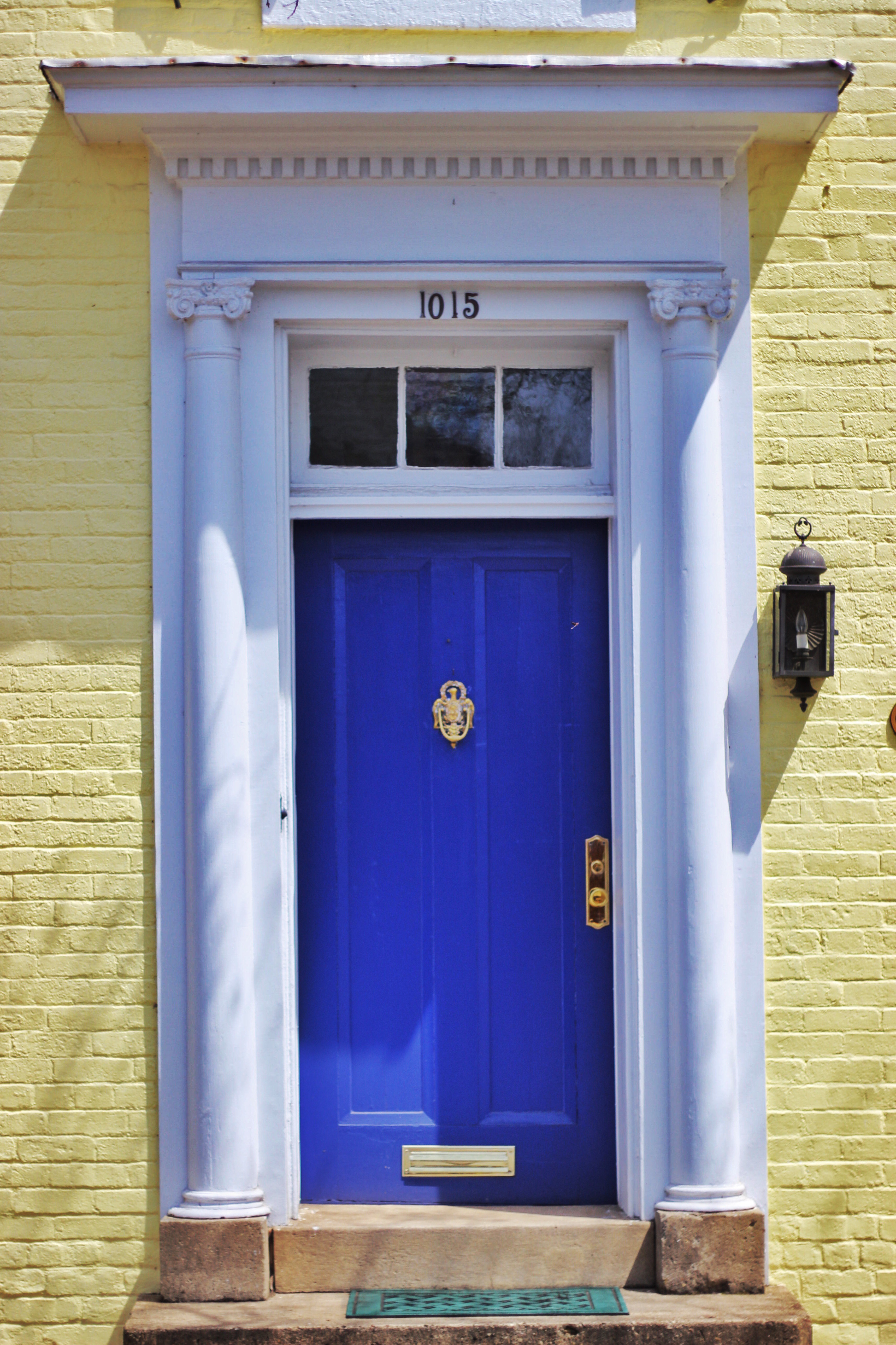 Bright Blue Door